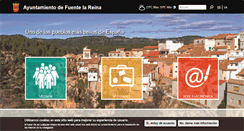 Desktop Screenshot of fuentelareina.es